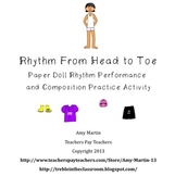 Rhythm From Head to Toe:Rhythm Activity for Smart Notebook