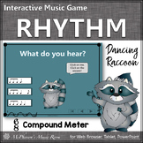 Rhythm Game Compound Meter 6/8 Interactive Music Game {Dan