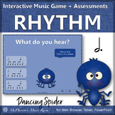 Rhythm Game Interactive Music Game + Assessment Dotted Hal