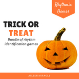 Halloween Music Game: Trick or Treat {Rhythm Bundle}