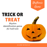 Halloween Music Game for Half Note {Trick or Treat}
