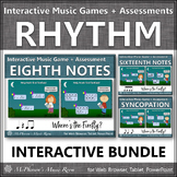 Rhythm Games Interactive Elementary Music Games + Assessme