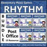 Rhythm Games for Elementary Music {Post Office Bundle}