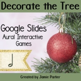 Rhythm Games for Google Slides: Christmas Tree (Half Note 
