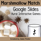 Rhythm Games for Google Slides: Marshmallow Match (Winter 