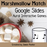 Rhythm Games for Google Slides: Marshmallow Match (Winter 