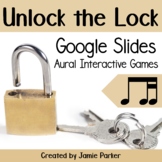 Rhythm Games for Google Slides: Unlock the Lock {Ti-Tika A