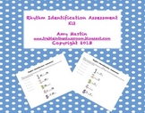Rhythm Identification Assessment Pack