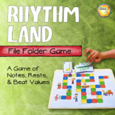 Rhythm Land - File Folder Game