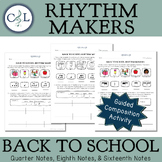 Rhythm Makers Guided Composition Activity: Back to School Set