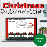 Rhythm Matching Christmas Activity - Ear Training for Elem