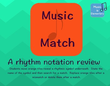 Preview of Rhythm Matching Game SMART Software