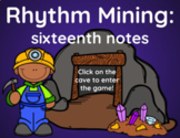 Rhythm Mining Interactive Game - sixteenth notes (tikatika)
