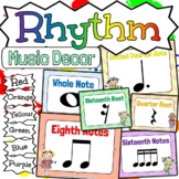 Rhythm Music Classroom Decor | All Rhythm Posters For Your