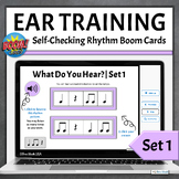 Rhythm Pattern Identification Ear Training Boom Cards - Set 1