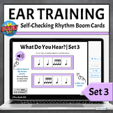 Rhythm Pattern Identification Ear Training Boom Cards - Set 3