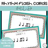 Music Rhythm Flash Cards 4