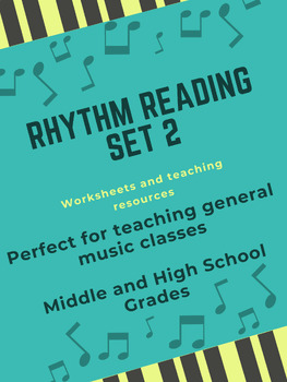 Preview of Rhythm Reading Bundle 2 for Middle and High School Music classes
