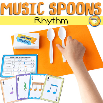 Preview of Rhythm Reading Card Game - Spoons