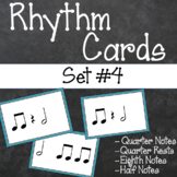 Rhythm Reading Cards - Eighth Notes, Quarter Notes, Quarte