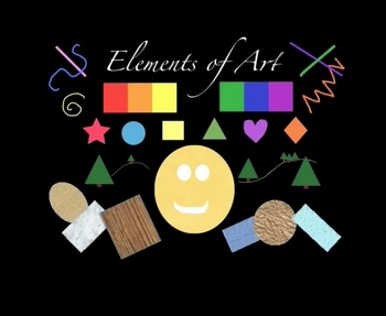 Preview of Rhythm Rhyme Visual story  & song  about the Elements of art