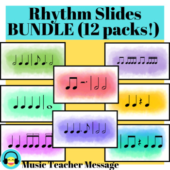 Preview of Rhythm Slides BUNDLE