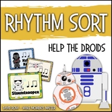 Rhythm Centers and Composition Rhythm Sort - Help the Droi