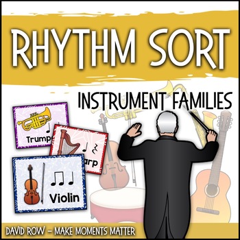 Preview of Rhythm Centers and Composition Rhythm Sort - Instrument Edition