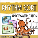 Rhythm Centers and Composition Rhythm Sort - Ocean Animal 