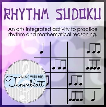 Preview of Rhythm Sudoku - Interactive Smart Notebook