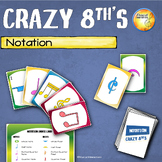 Rhythm & Symbol Identification Card Game - Crazy 8th's