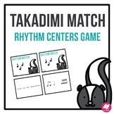 Rhythm TAKADIMI Centers Game - Memory Match Game for Music