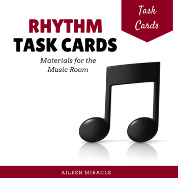 Preview of Rhythm Task Cards