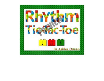 Preview of Rhythm Tic-Tac-Toe 1