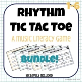 Rhythm Tic-Tac-Toe Bundle | Levels 1-6