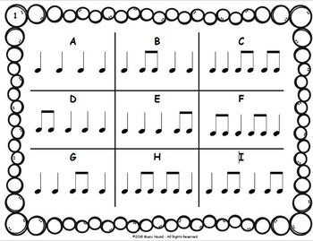 music math using 16th notes