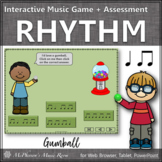 Music Game: Eighth & Quarter Interactive Rhythm Game + Ass