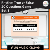 Rhythm True or False Game - Set 1