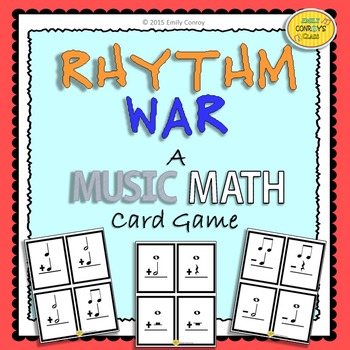 Preview of Rhythm War (A Music Math Elementary Music Game)