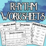 Rhythm Worksheet Bundle
