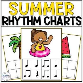 Preview of Rhythm Worksheet | Music Composing | Summer