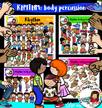 Preview of Rhythm- body percussion- 94 items!