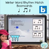 Rhythm ta ti-ti rest Boomcards Match Winter Words