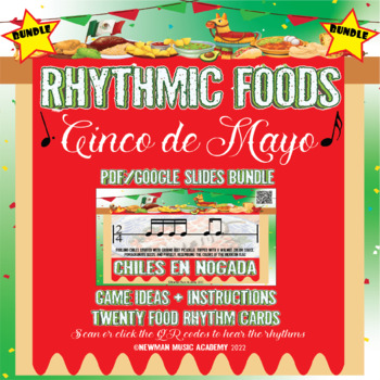 Preview of Rhythmic Foods: Cinco de Mayo Edition *PRINT/DIGITAL BUNDLE*