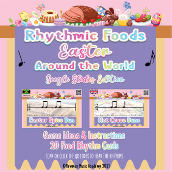 Preview of Rhythmic Foods: Easter Around the World *GOOGLE SLIDES ACCOMPANIMENT*