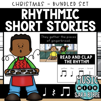 Preview of Rhythmic Stories - Christmas - {BUNDLED SET}