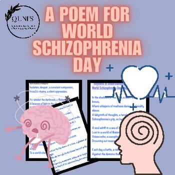 Preview of Rhythms of Understanding Poem for World Schizophrenia Day May 24th Mental Health