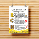 RiCH Testing Strategy  Poster & Notebook Chart - Computer Based Testing Strategy