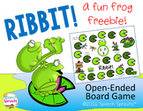 Frog and Pond Speech Therapy Game with Final G Articulation Cards