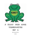 Ribbit! Sight Word Game Kindergarten Set #2